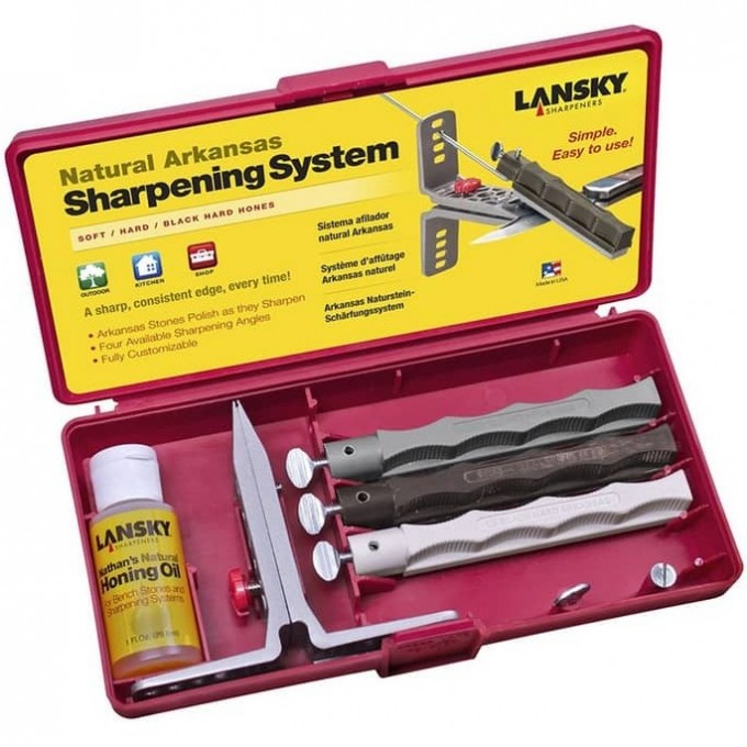 Точильная система LANSKY NATURAL ARKANSAS LKNAT